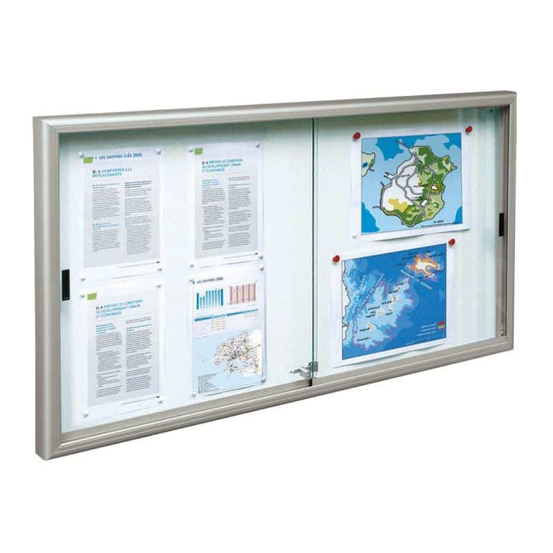 Vitrina puertas correderas clasica