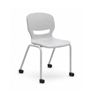 SILLA ESCOLAR SHELL BASE C/RUEDAS