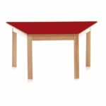 mesa infantil 1936 trapezoidal serie colors