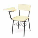 silla 998 pala fija serie colors