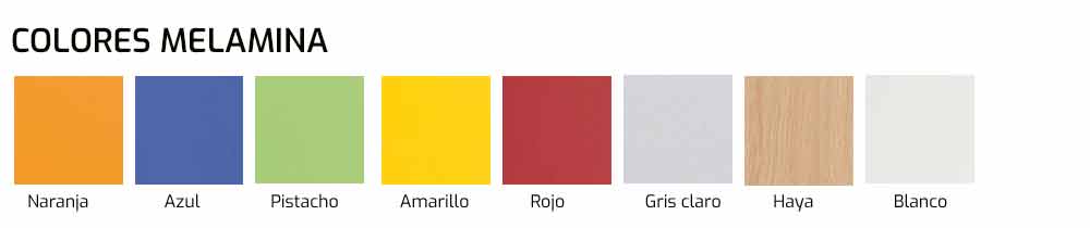 COLORES MELAMINA