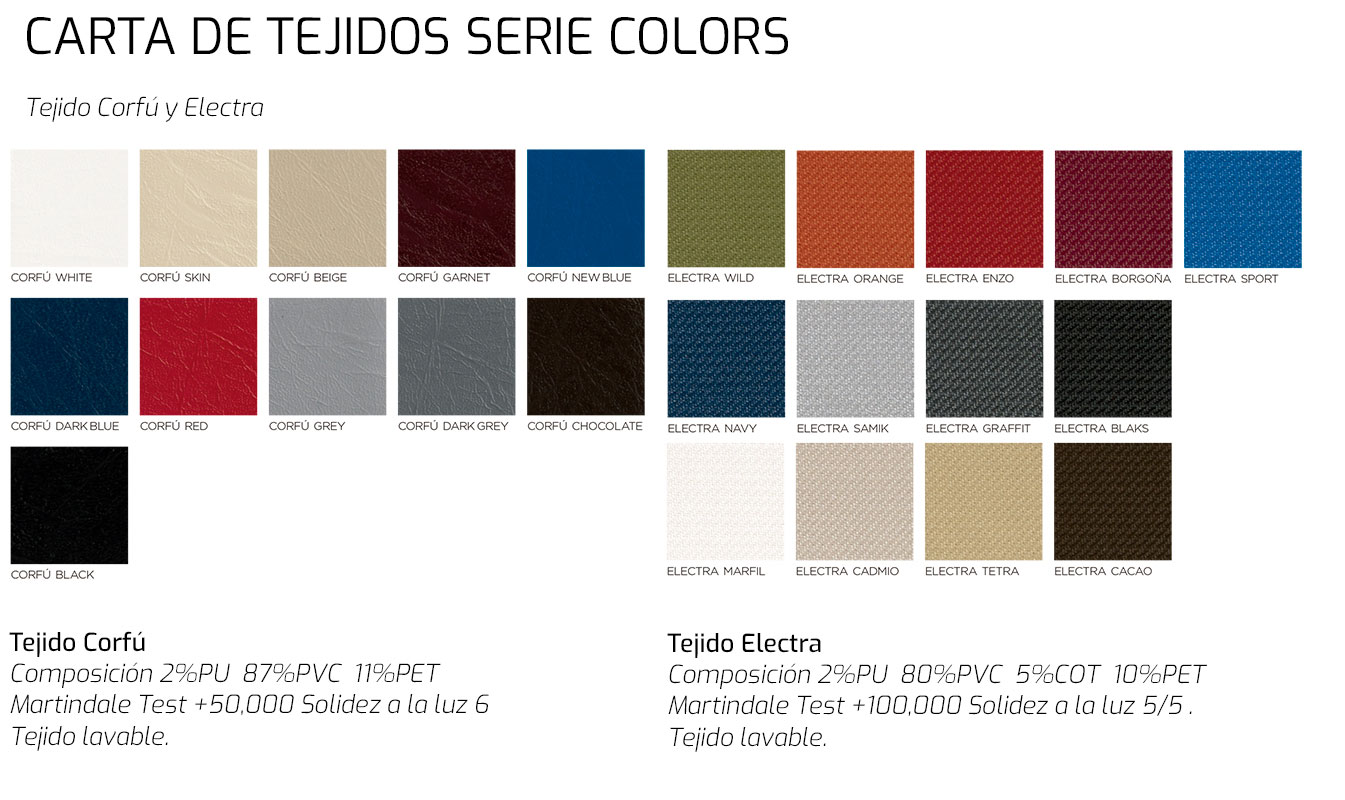 tapizados serie colors