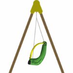 columpio individual adaptado lateral