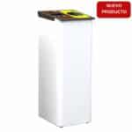 Papelera residuos 2 compartimentos