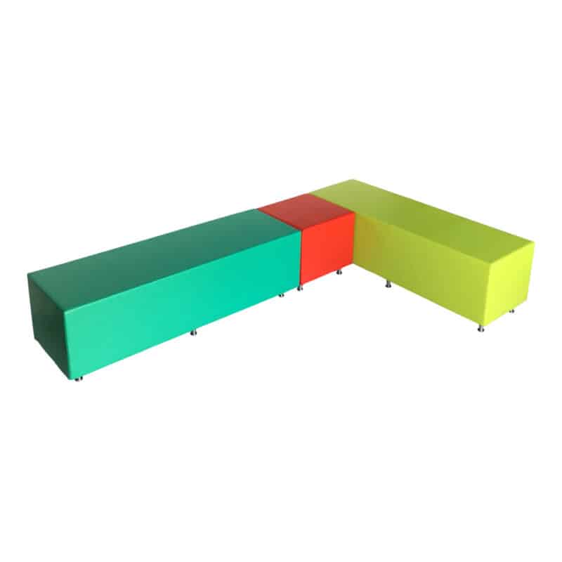 PUF ESCOLAR RECTANGULAR - Imagen 2
