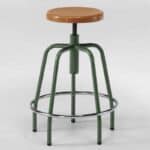 Taburete regulable estratificado