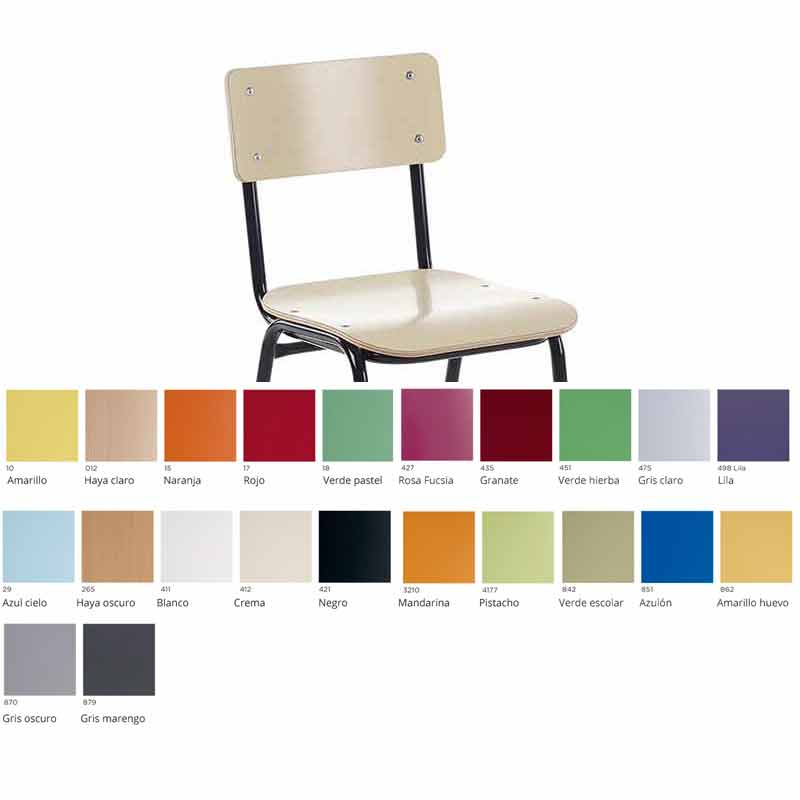 repuesto silla 99 serie colors