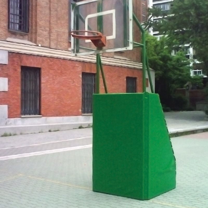 Protección columna baloncesto