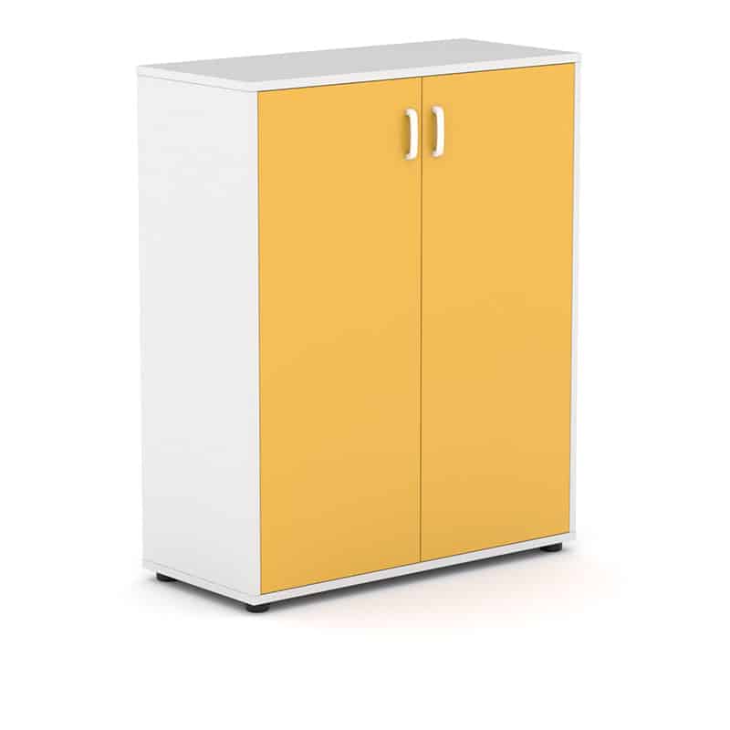 Armarios escolar con puertas color blanco altura 112