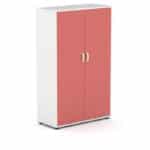 armarios escolar blanco esak puertas de color altura 147