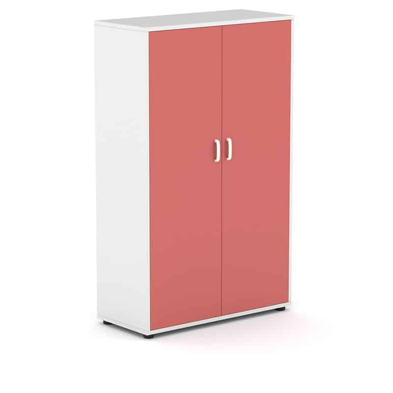 armarios escolar blanco esak puertas de color altura 147