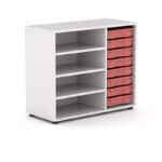 ARMARIO GAVETERO ESAK GAVETAS Y ESTANTES