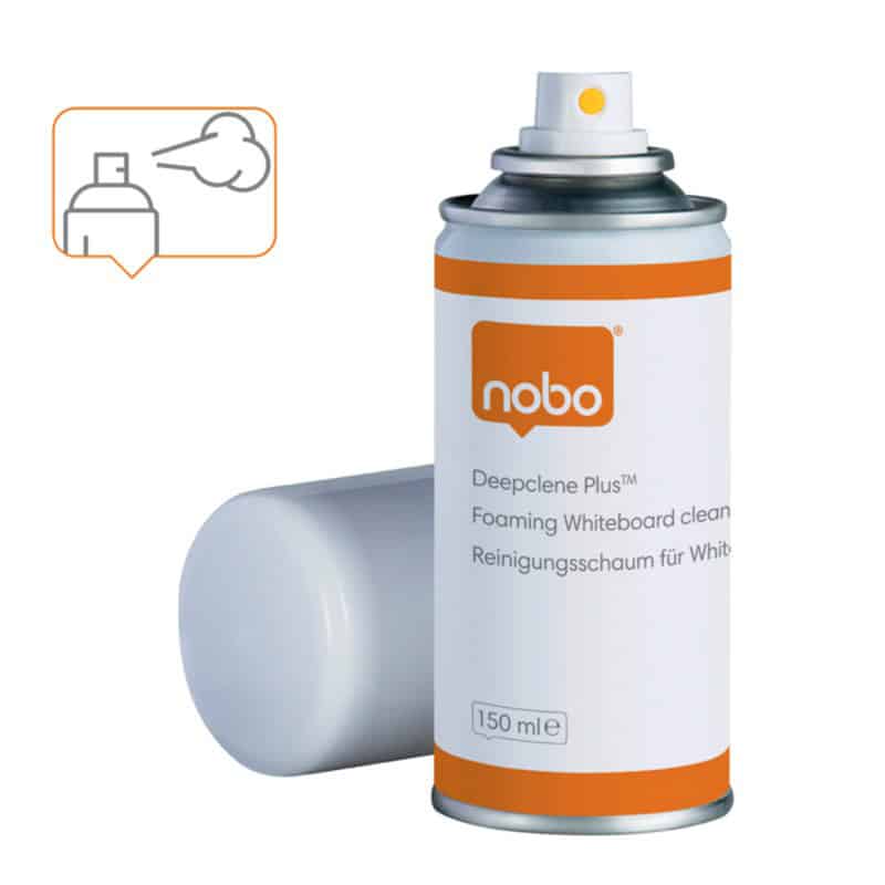Spray de limpieza para pizarras de cristal nobo