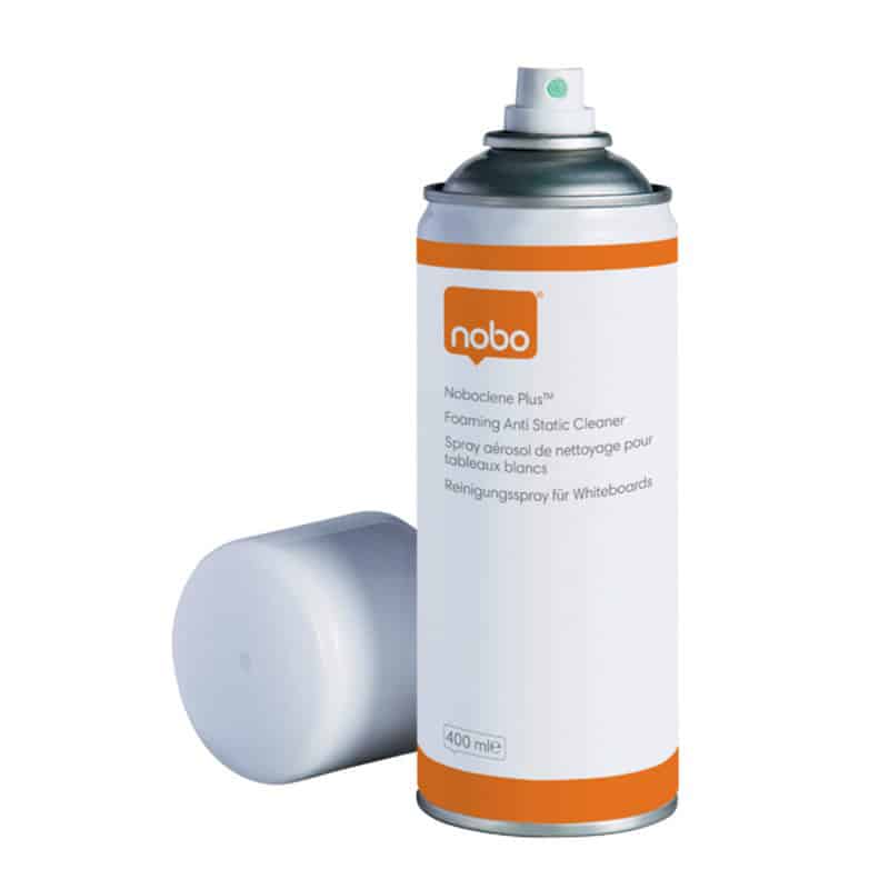 Spray limpiador pizarra blanca nobo