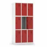 taquillas escolares puertas colores 9p