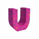 rocódromo letra "u"