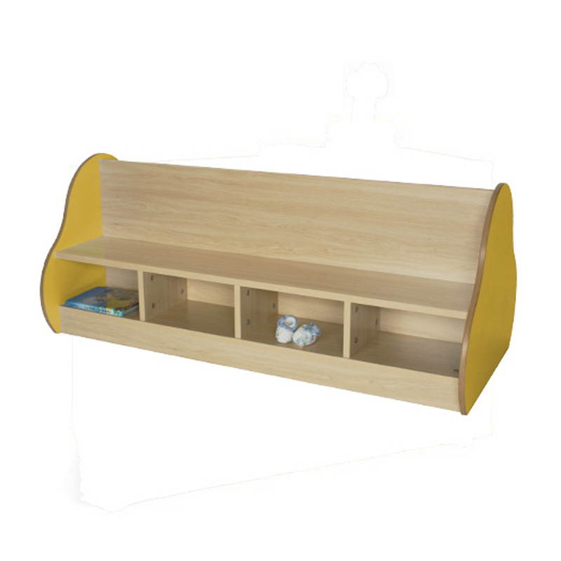 banco infantil doble cara para 8 niños