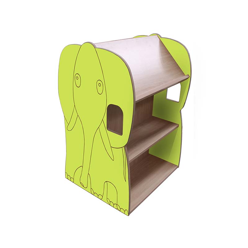 mueble biblioteca elefante