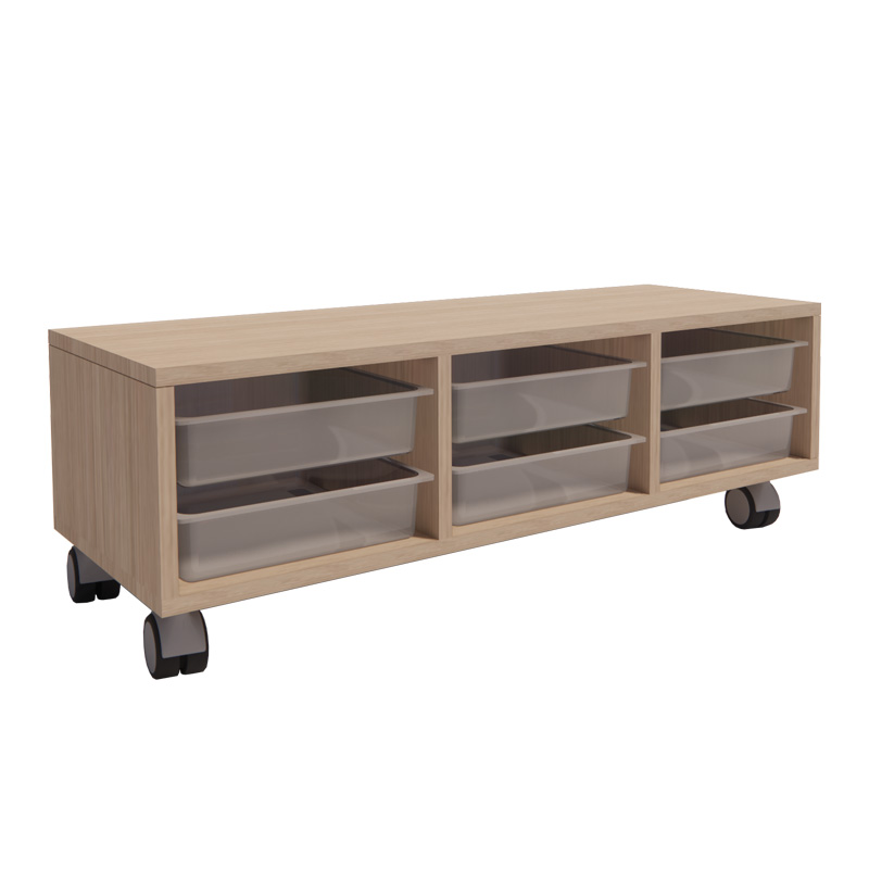 BANCO ESCOLAR KIDS CON CUBETAS