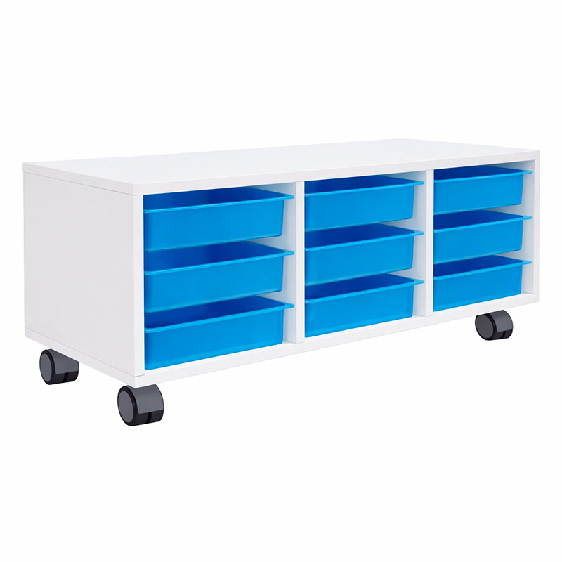 BANCO COLABORATIVO SERIE KIDS CON CUBETAS