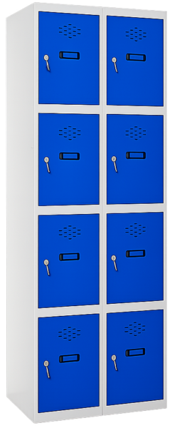 taquilla escolar metálica 8 puertas