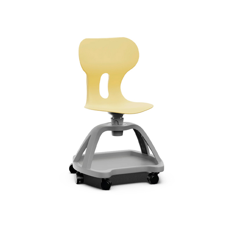 silla giratoria lia store amarilla