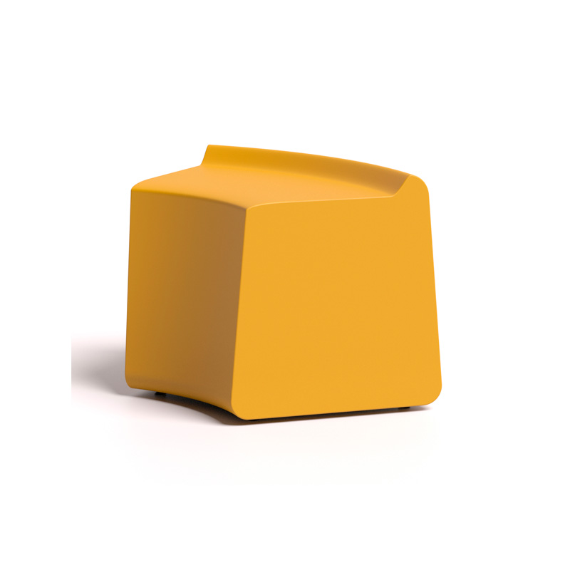 Puff escolar modular para zonas colaborativas y bibliotecas educativas