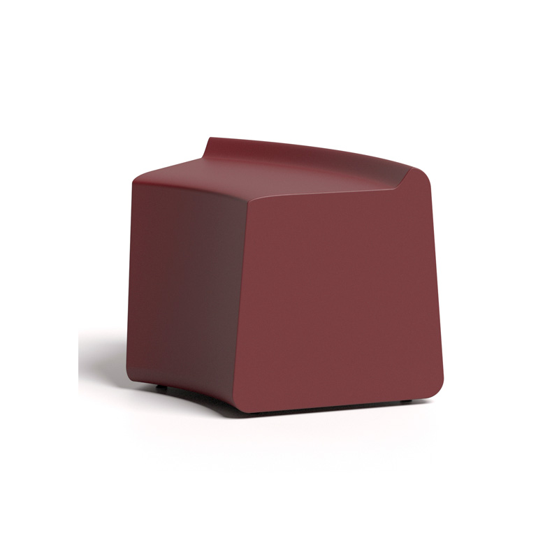 Puff escolar modular para zonas colaborativas y bibliotecas educativas