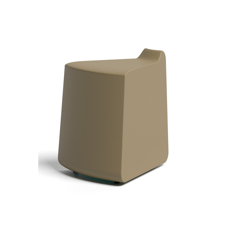 Puff escolar modular para zonas colaborativas y bibliotecas educativas