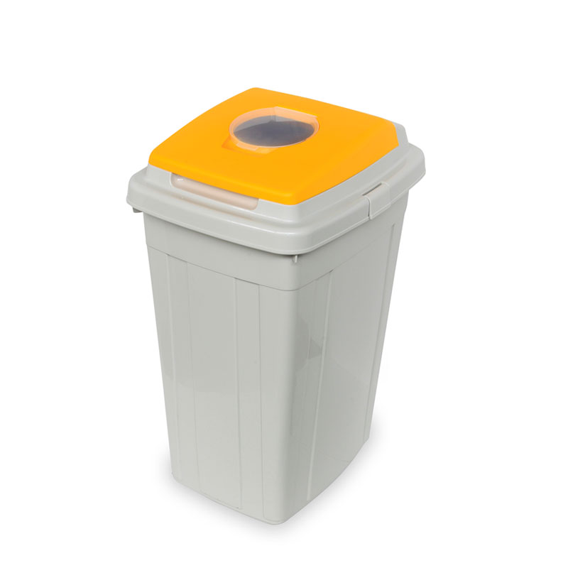 Papelera selectiva para reciclaje en colegios, institutos y centros educativos.