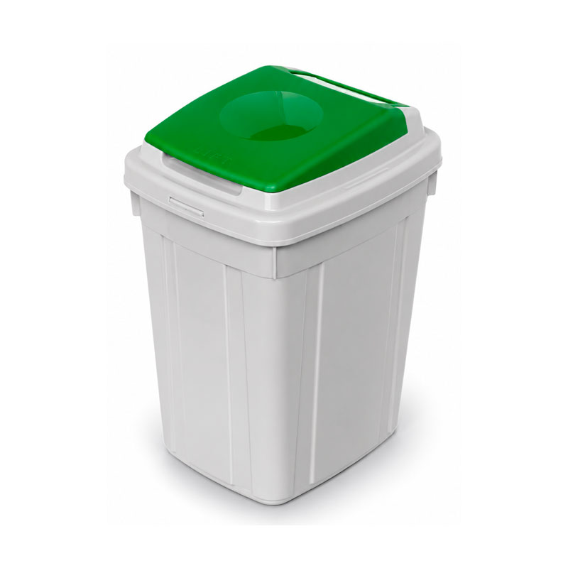 Papelera selectiva para reciclaje en colegios, institutos y centros educativos.